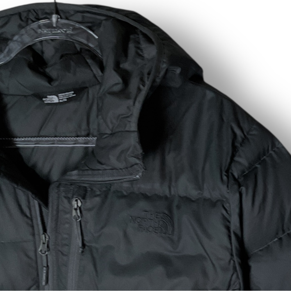 The North Face Mens Aconcagua Jacket Sz XL Hooded Down Puffer Black - Picture 5 of 13